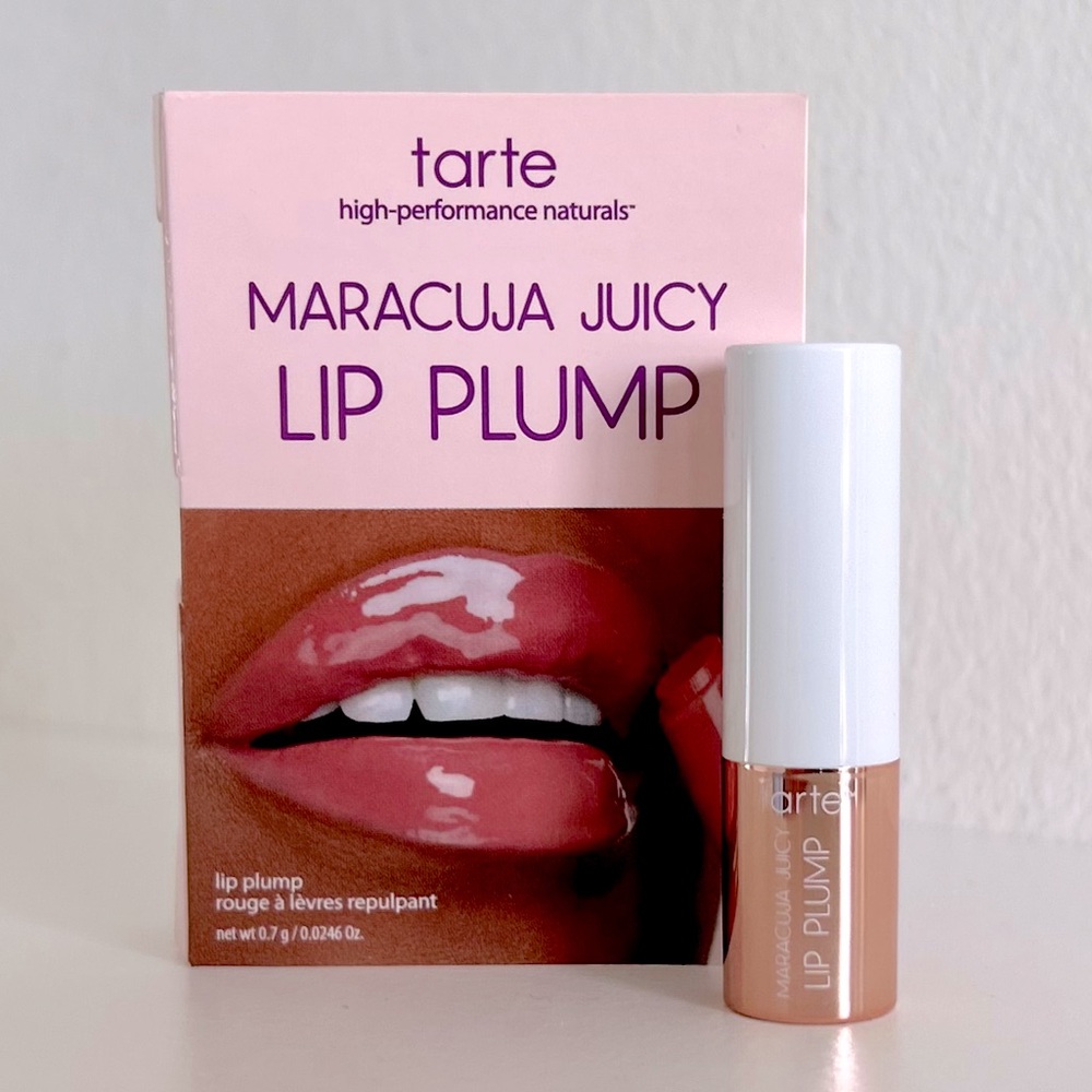 TARTE Maracuja Juicy Lip Plump Gloss Mini Mixed Berries Mauve Plumping Lipstick